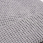 Gorro Unisex Lana Merino Reciclada Heather Grey - ECRU