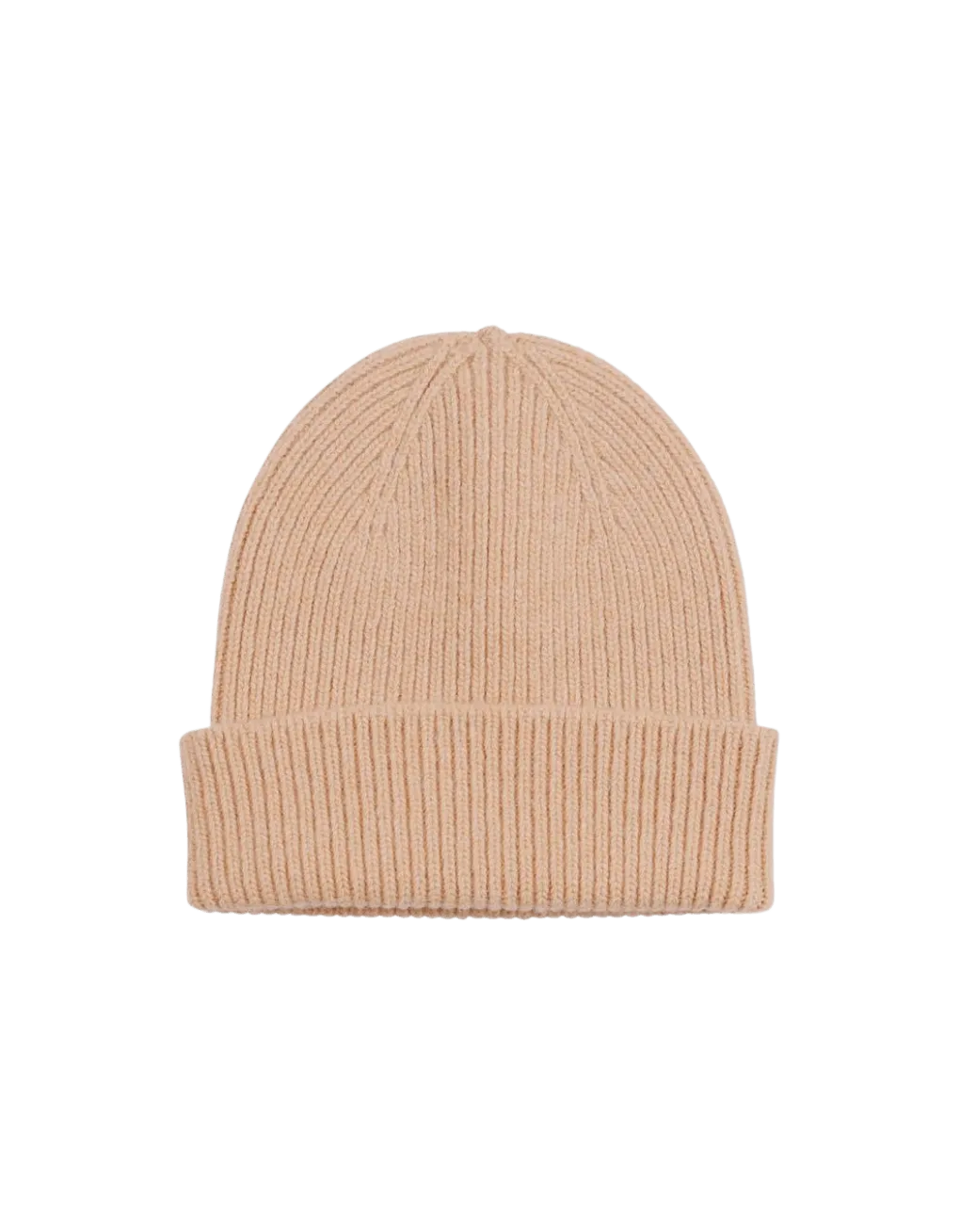 Gorro Unisex Lana Merino Reciclada Honey Beige - ECRU
