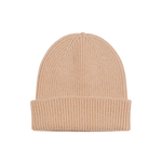 Gorro Unisex Lana Merino Reciclada Honey Beige - ECRU