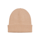 Gorro Unisex Lana Merino Reciclada Honey Beige - ECRU