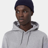 Gorro Unisex Lana Merino Reciclada Navy - ECRU