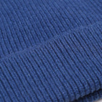 Gorro Unisex Lana Merino Reciclada Royal Blue - ECRU