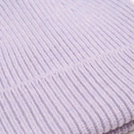 Gorro Unisex Lana Merino Reciclada Soft Lavender - ECRU