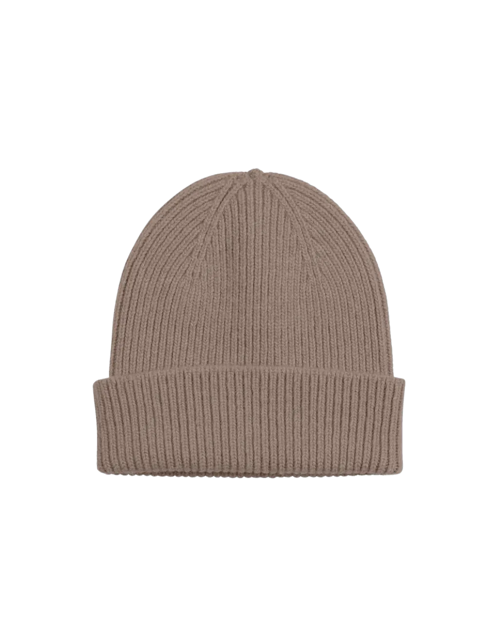 Gorro Unisex Lana Merino Reciclada Warm Taupe - ECRU