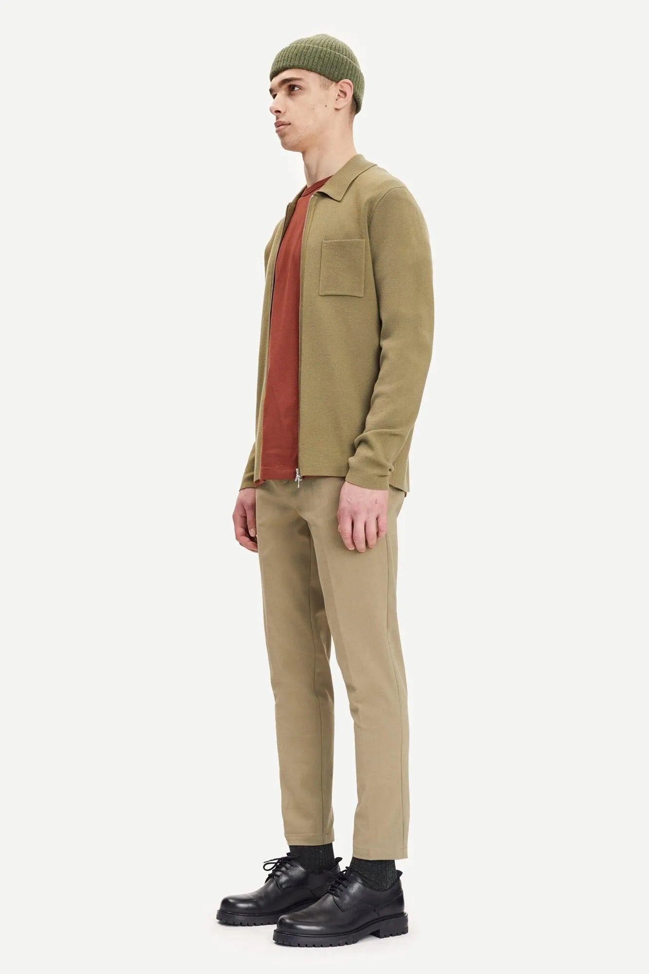 Guna X zip 10490 Covert Green - ECRU