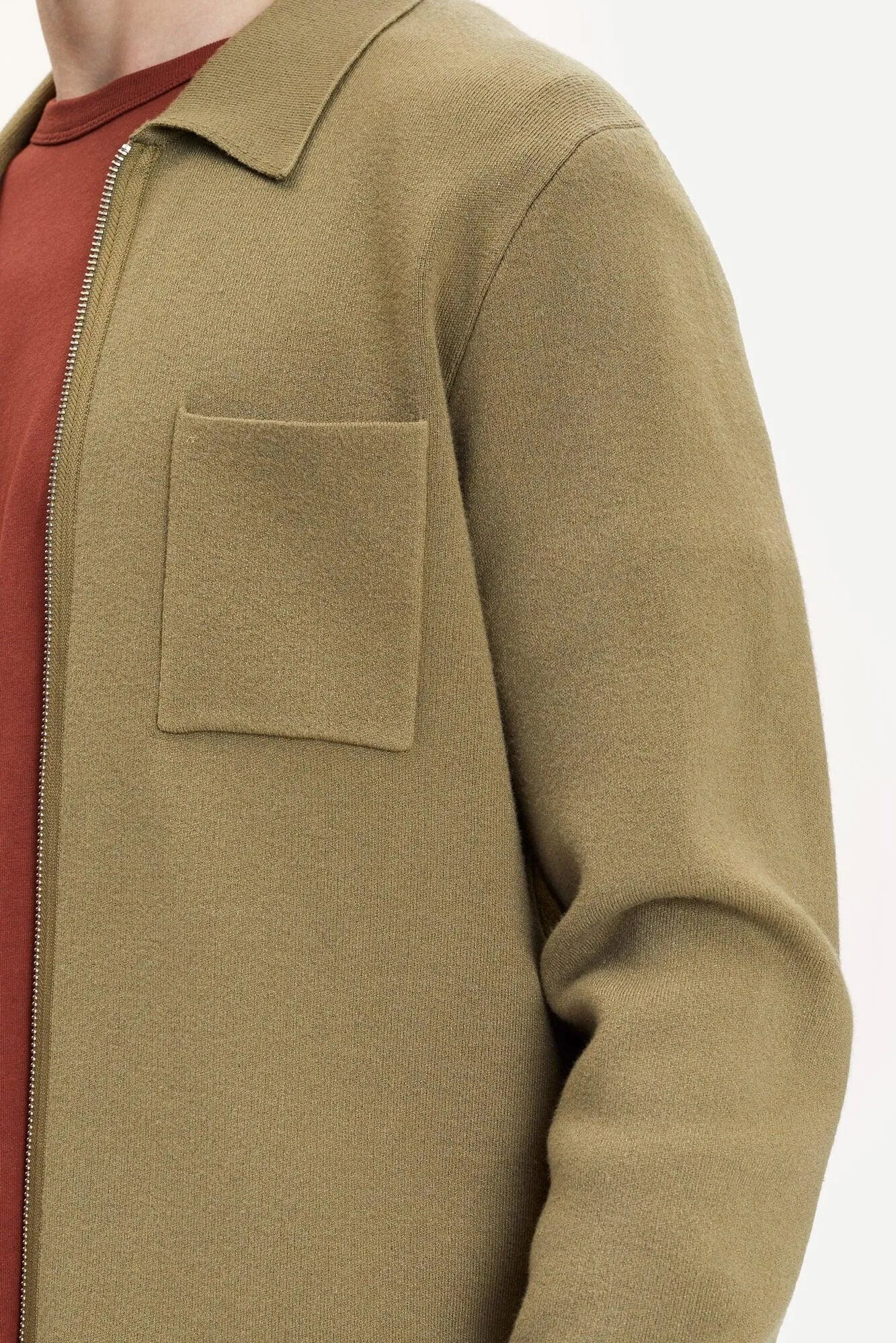 Guna X zip 10490 Covert Green - ECRU