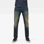 Jeans 3301 Slim Antic Blight Green - ECRU