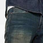 Jeans 3301 Slim Antic Blight Green - ECRU