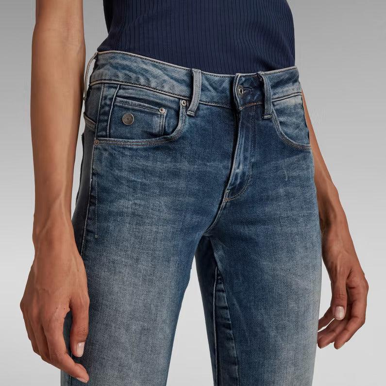 Jeans ARC 3D cintura media skinny - ECRU