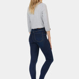 Jeans Jessie 13 Skinny Tiro Alto - ECRU