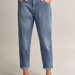 Jeans Slouchy capri - ECRU