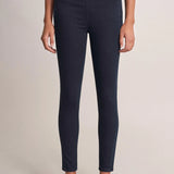 Jegging De Tiro Alto De Denim Oscuro - ECRU