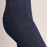 Jegging De Tiro Alto De Denim Oscuro - ECRU