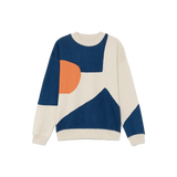 Jersey Abstract Fullprinted - ECRU