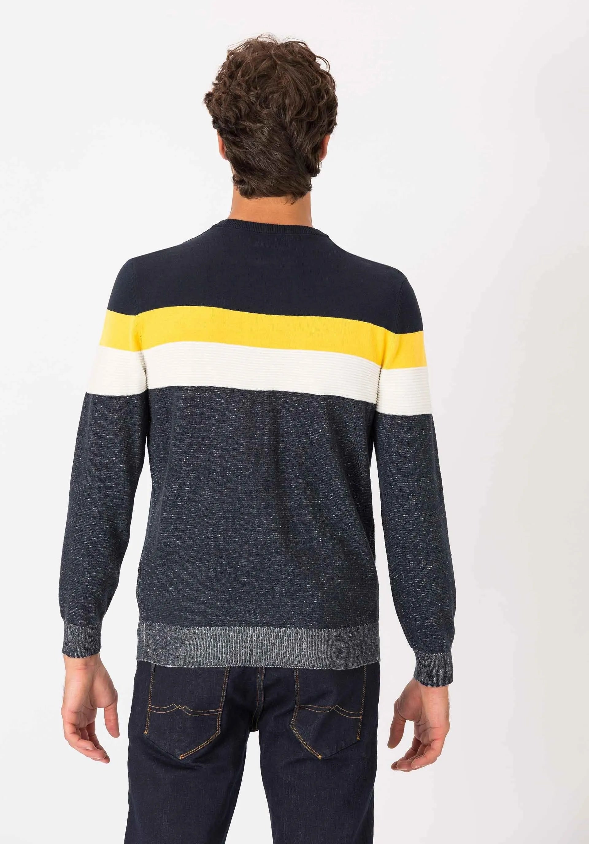 Jersey Azul marino oscuro - ECRU