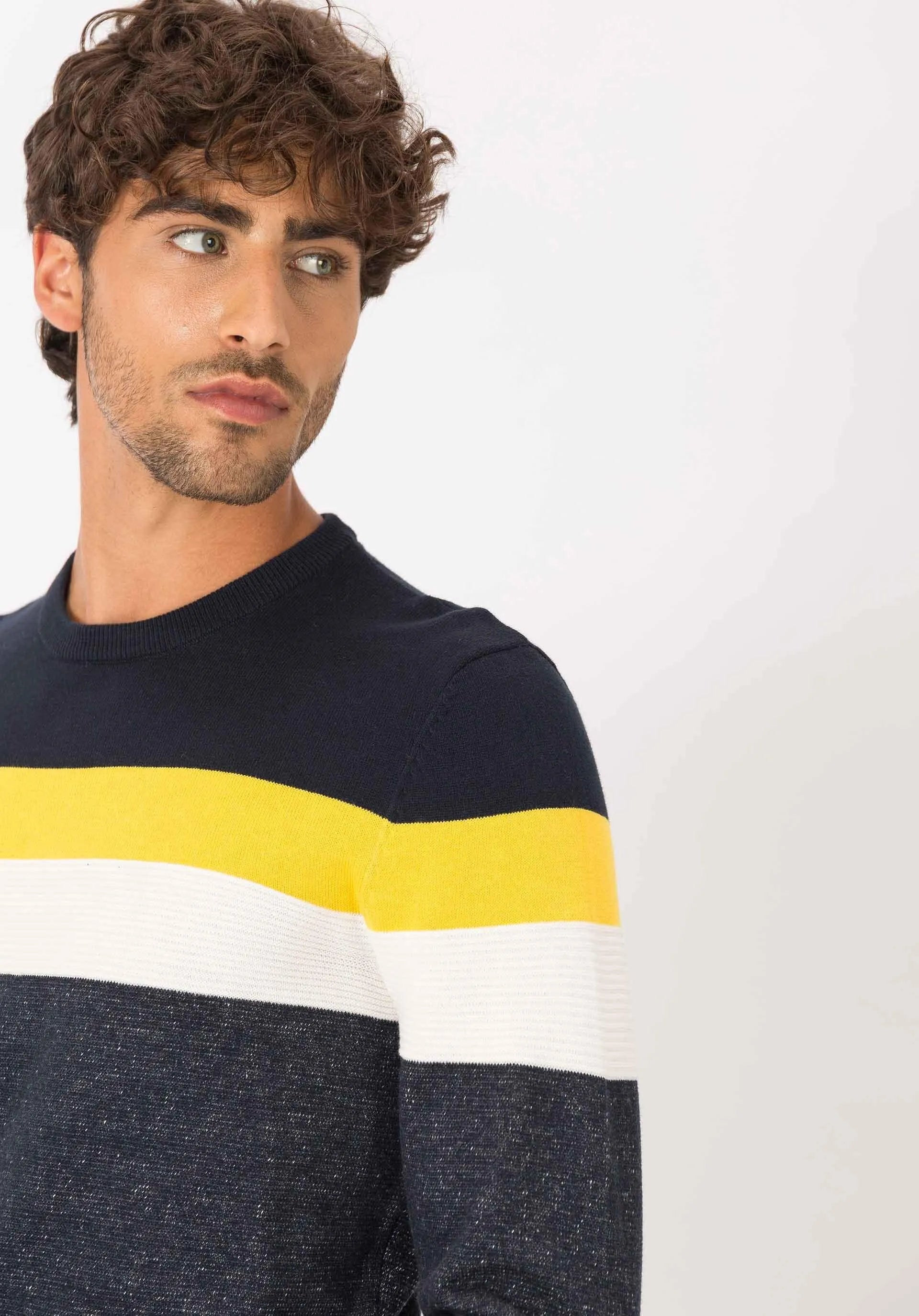 Jersey Azul marino oscuro - ECRU