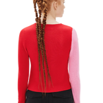 Jersey Bicolor Siluetas - ECRU