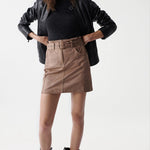 Jersey con botones en el cuello - ECRU