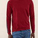 JERSEY CON CINTA EN LA MANGA - ECRU