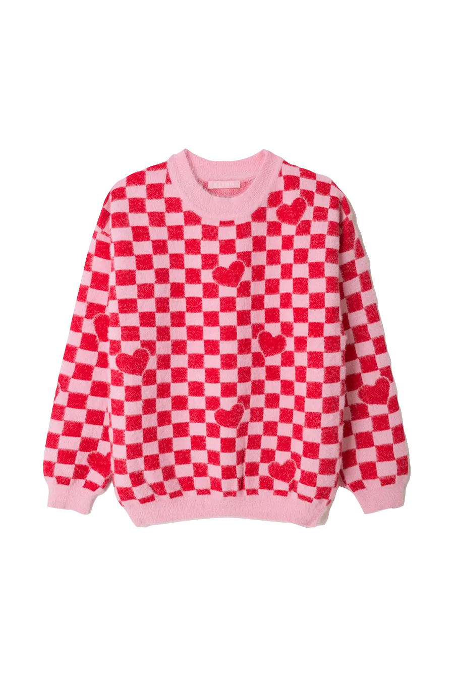 Jersey cuadros vichy - ECRU