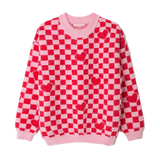 Jersey cuadros vichy - ECRU