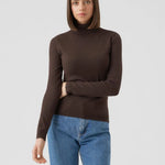 Jersey Cuello Alto Coffee Bean Happiness - ECRU