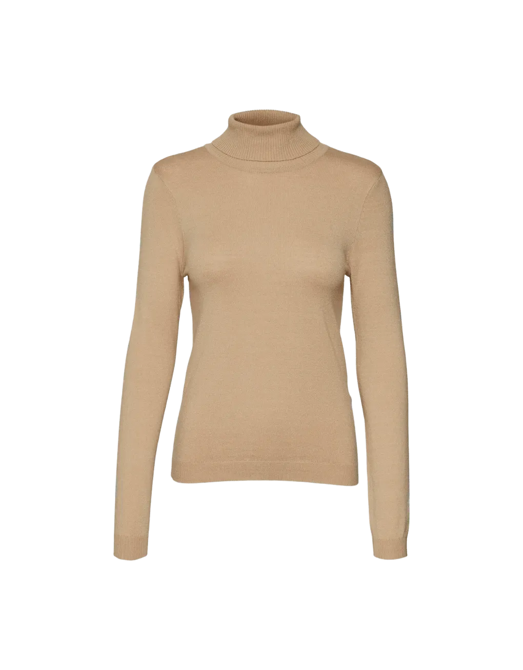 Jersey Cuello Alto Irish Cream Happiness - ECRU