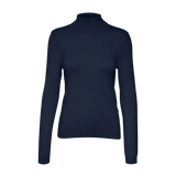 Jersey Cuello Alto Navy Happiness - ECRU