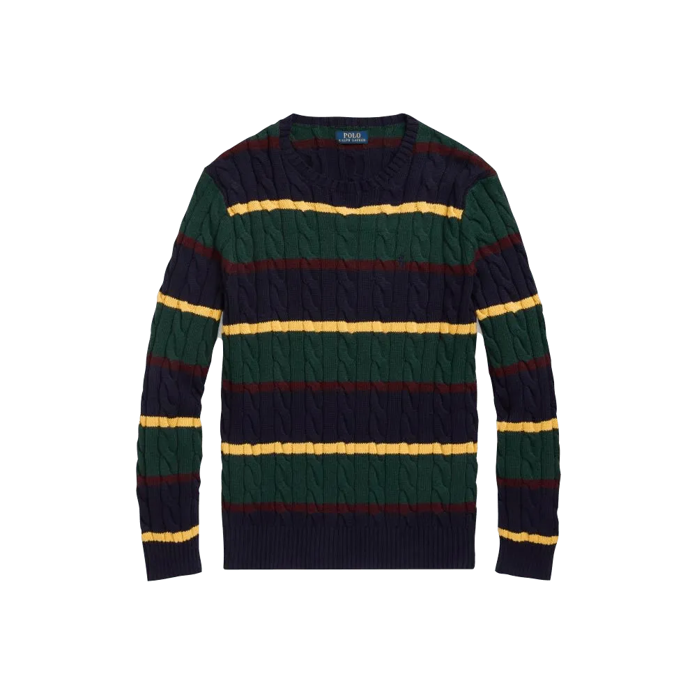 Jersey de algodón en punto de ochos - ECRU