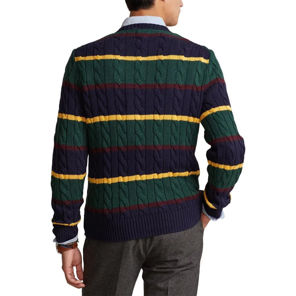 Jersey de algodón en punto de ochos - ECRU