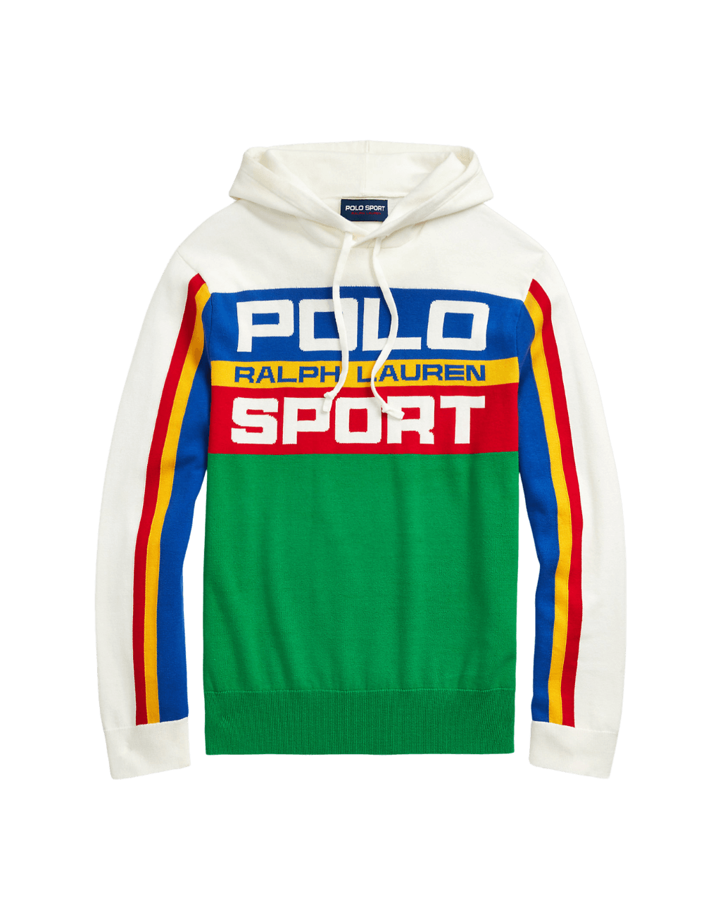 Jersey de algodón Polo Sport con capucha - ECRU