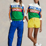 Jersey de algodón Polo Sport con capucha - ECRU