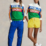 Jersey de algodón Polo Sport con capucha - ECRU