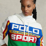 Jersey de algodón Polo Sport con capucha - ECRU