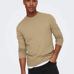Jersey de Hombre Only&Sons Chinchilla - ECRU