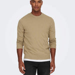 Jersey de Hombre Only&Sons Chinchilla - ECRU