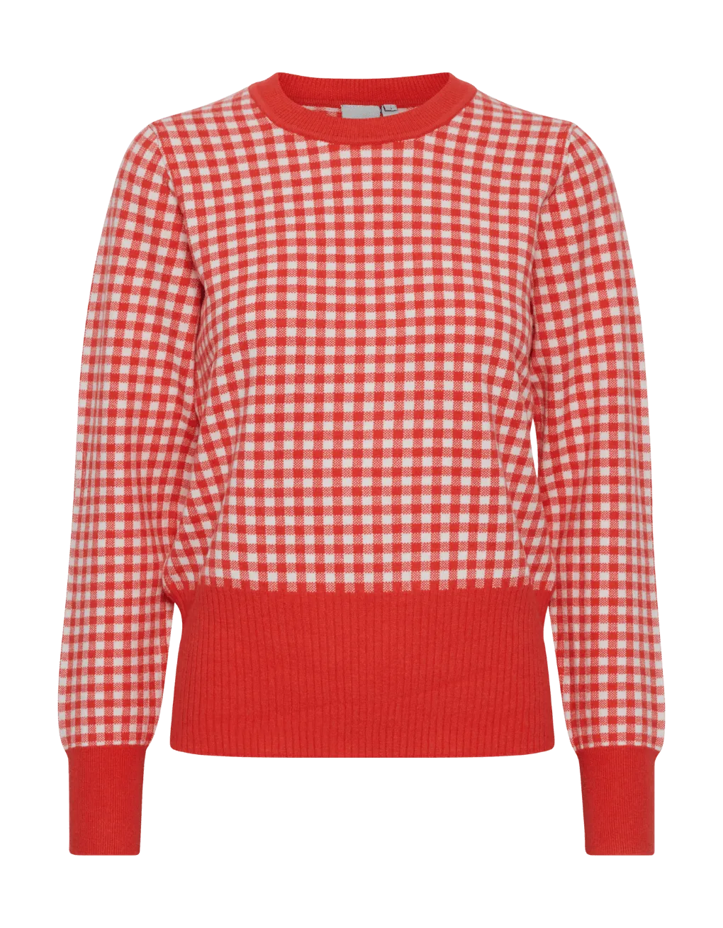 Jersey de Mujer ICHI Bexley Poppy Red - ECRU