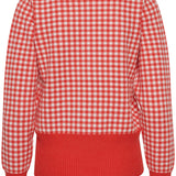 Jersey de Mujer ICHI Bexley Poppy Red - ECRU