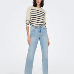 Jersey de Mujer JDY Marco Cement - ECRU