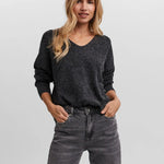 Jersey Doffy Black - ECRU