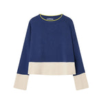 Jersey Dr Bloom Caravan Azul - ECRU