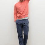 Jersey Ecoalf de Hombre Ciruelo Coral - ECRU