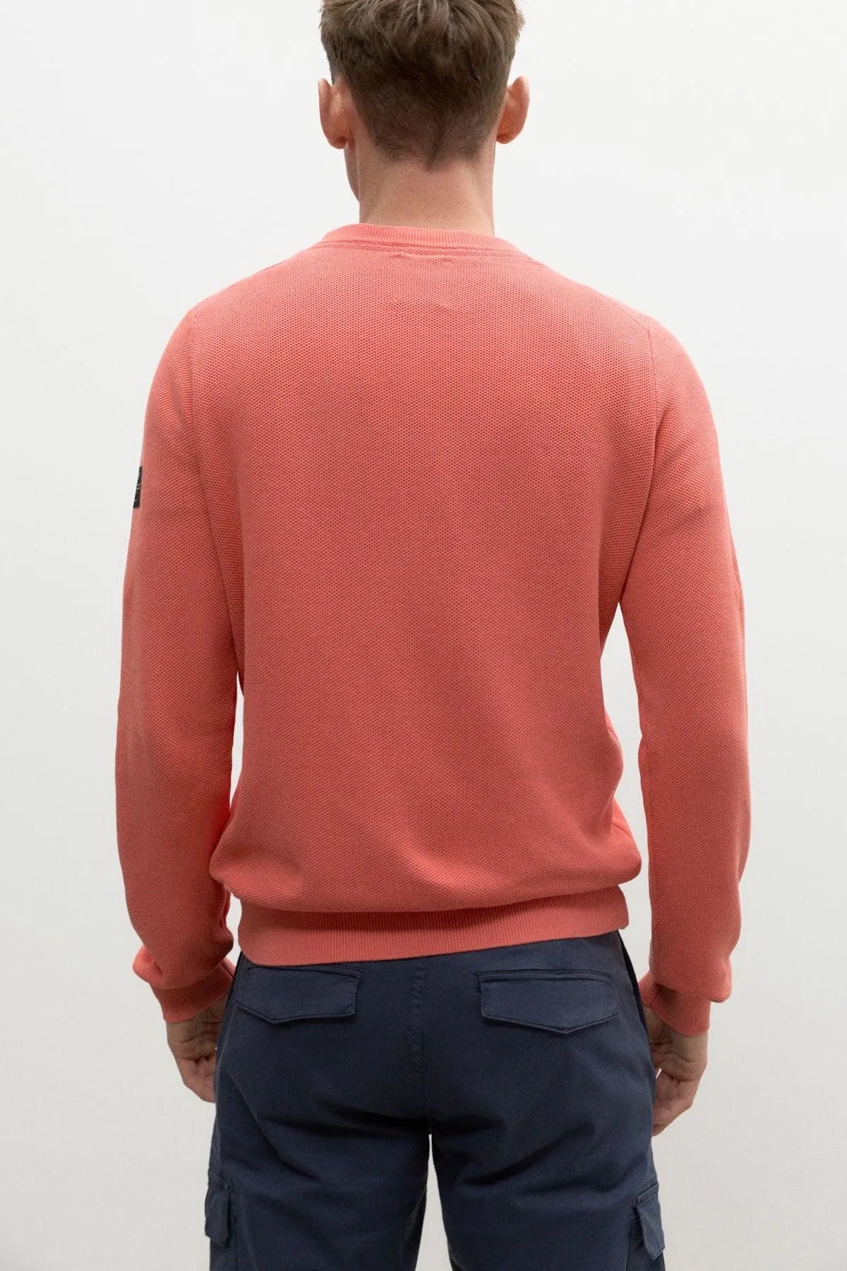 Jersey Ecoalf de Hombre Ciruelo Coral - ECRU