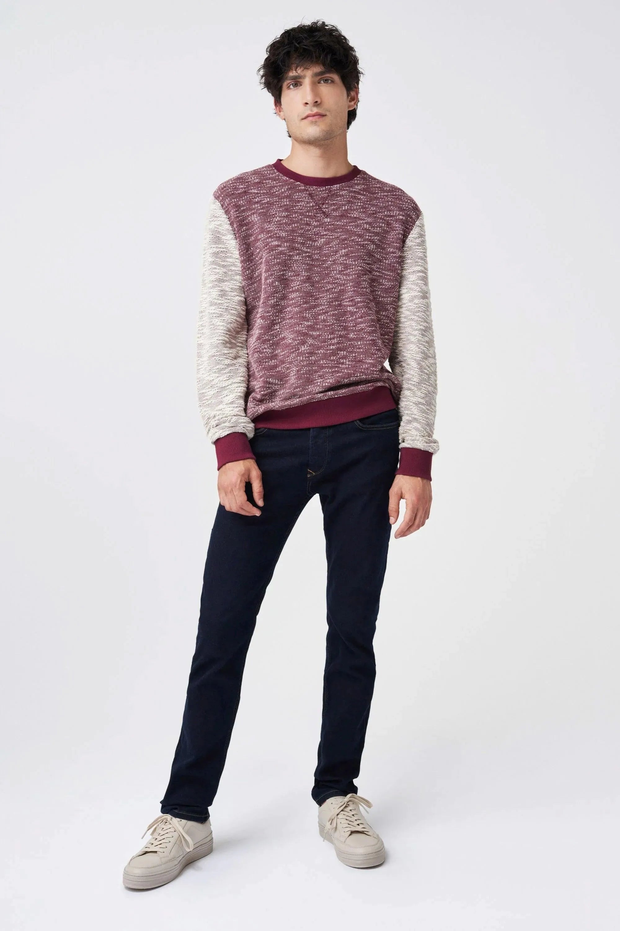 Jersey Fino Slim Fit - ECRU