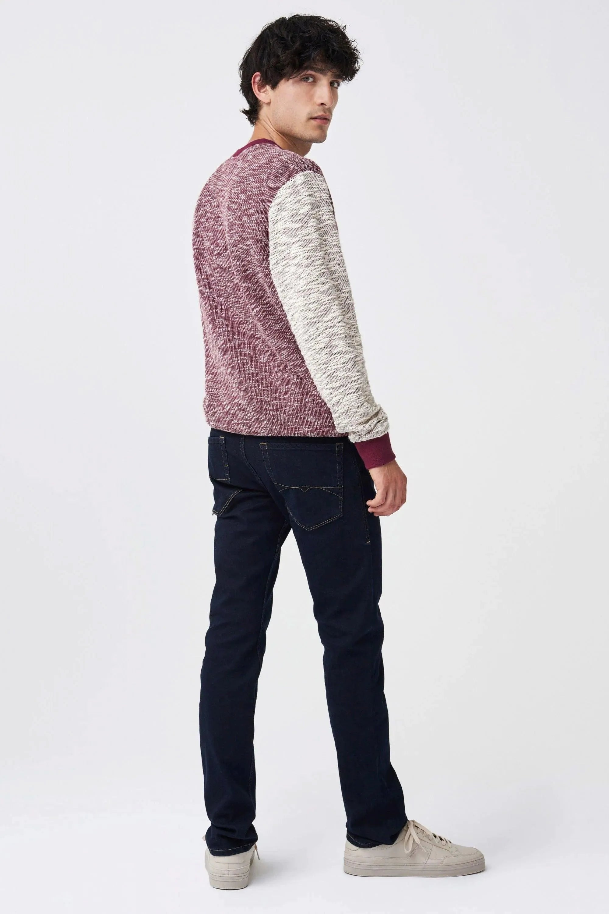 Jersey Fino Slim Fit - ECRU