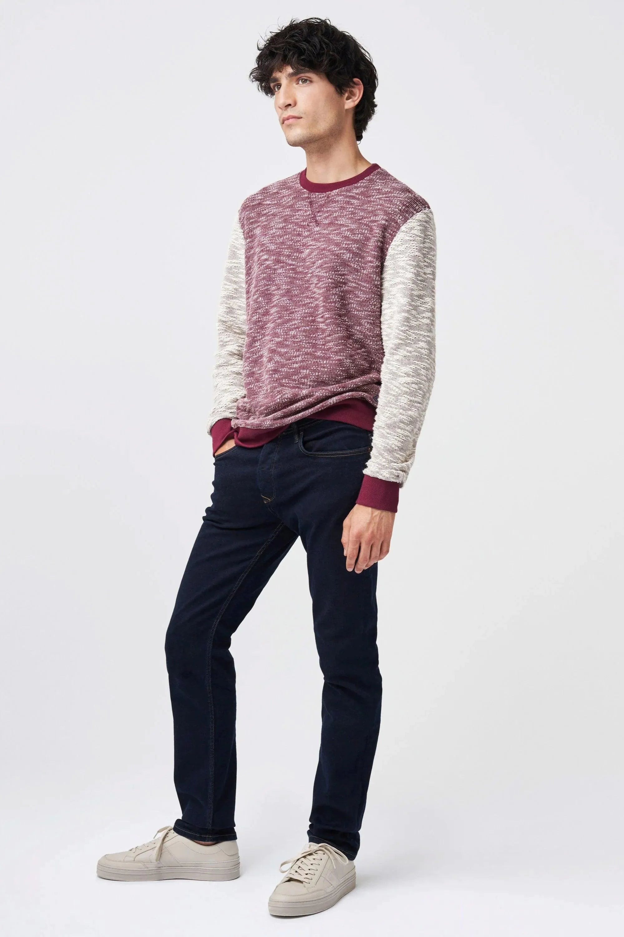 Jersey Fino Slim Fit - ECRU