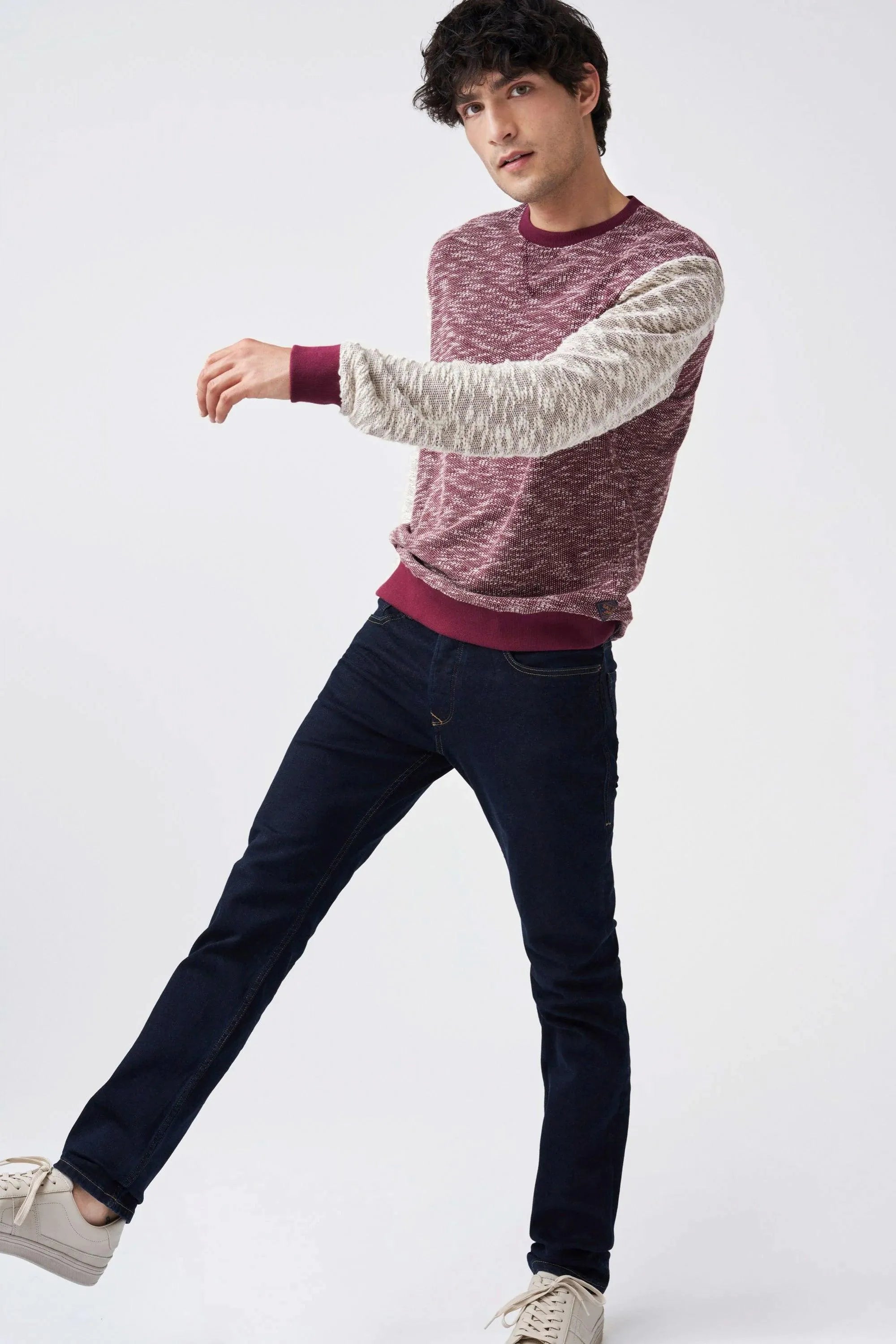 Jersey Fino Slim Fit - ECRU