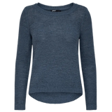 Jersey Geena Vintage Indigo - ECRU