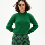 Jersey Hera De Punto Verde Garden - ECRU