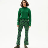 Jersey Hera De Punto Verde Garden - ECRU